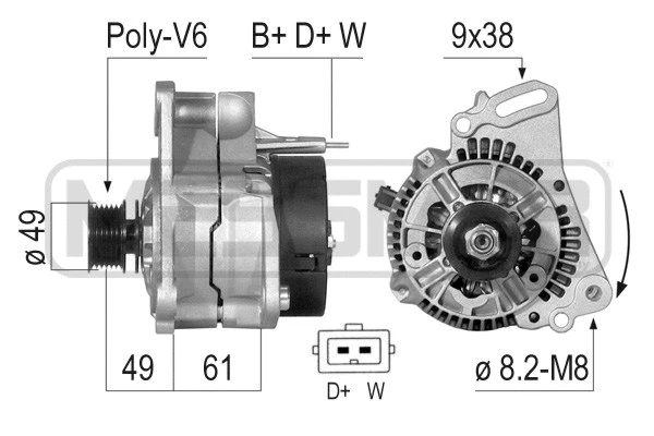 Alternator (210121A)