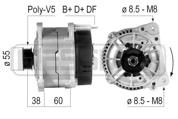 Alternator (210726A)