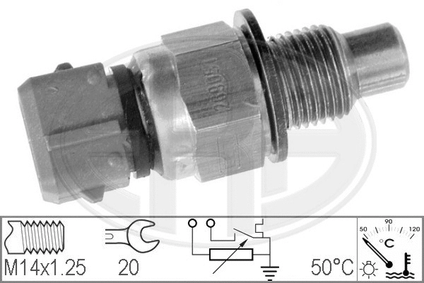 Sensor, coolant temperature (330155)