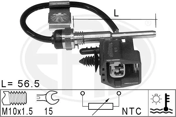 Sensor, coolant temperature (330792)