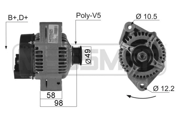 Alternator (210005A)