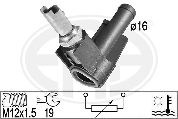 Sensor, coolant temperature (331011)
