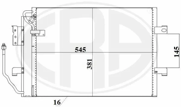 Condenser, air conditioning (667223)