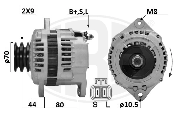 Alternator (209665A)