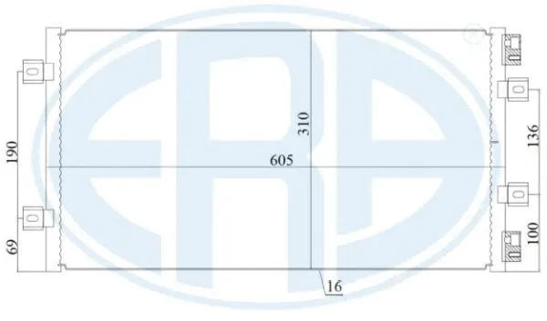 Condenser, air conditioning (667166)