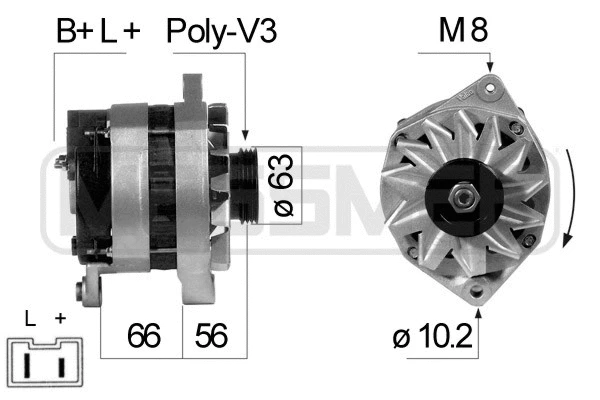 Alternator (210092A)
