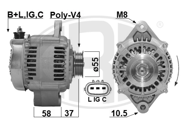 Alternator (209666A)