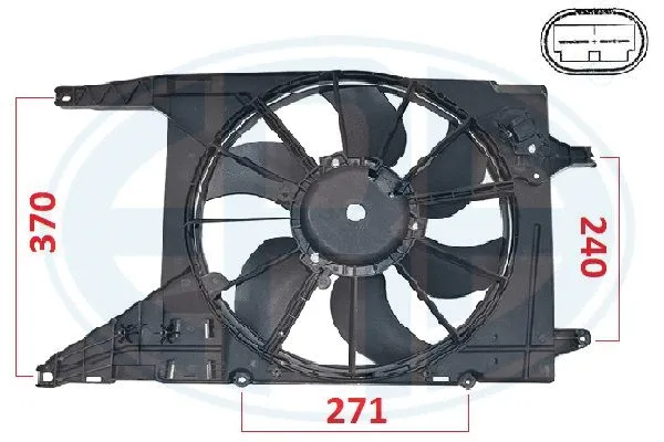 Fan, engine cooling (352109)