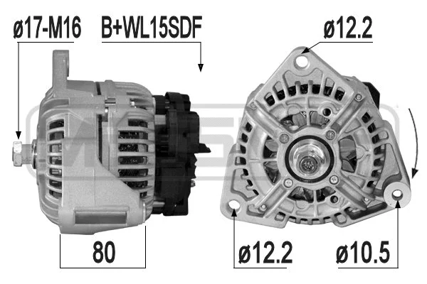 Alternator (209308A)