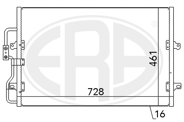 Condenser, air conditioning (667061)