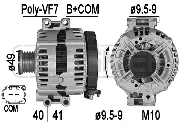 Alternator (209557A)
