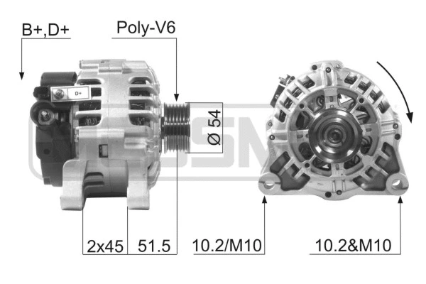 Alternator (210016)