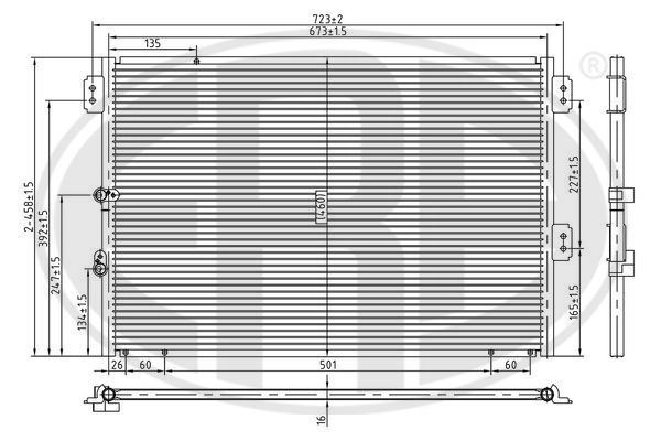 Condenser, air conditioning (667290)