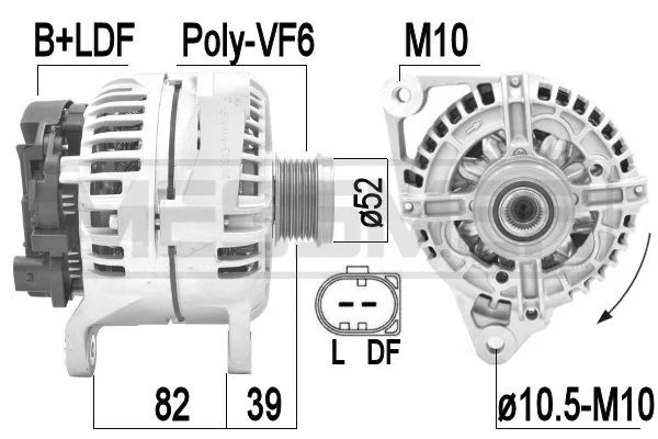 Alternator (209414A)
