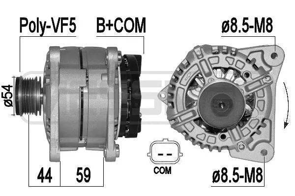Alternator (209376A)