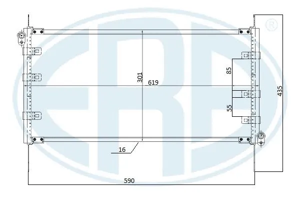 Condenser, air conditioning (667276)