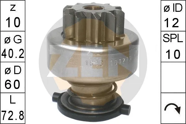 Freewheel Gear, starter (ZN1693)