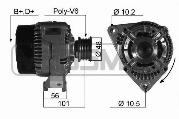 Alternator (210102R)
