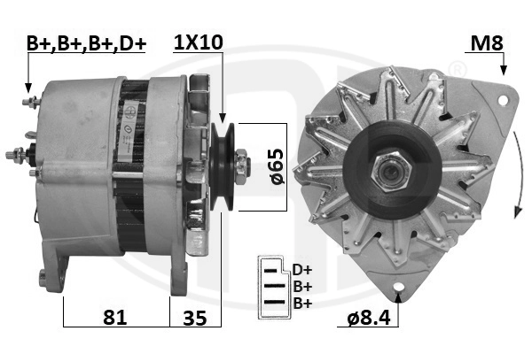 Alternator (209674A)