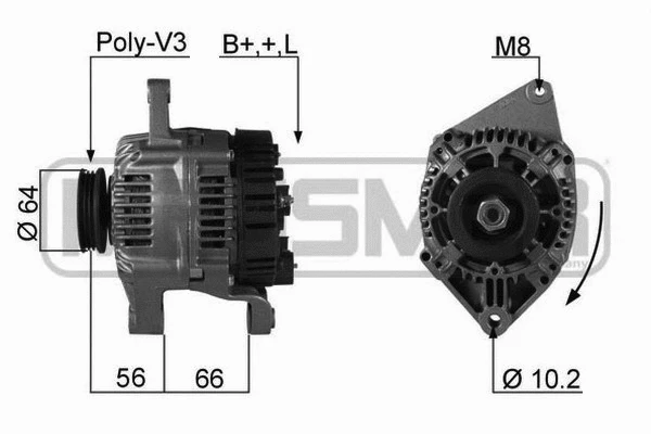 Alternator (210146R)