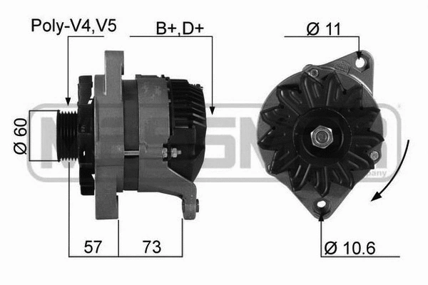 Alternator (210221A)