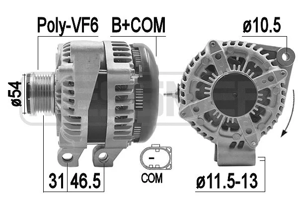 Alternator (209472A)