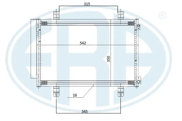 Condenser, air conditioning (667264)