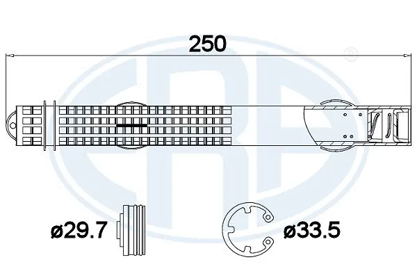 Dryer, air conditioning (668031)