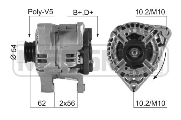 Alternator (210356A)