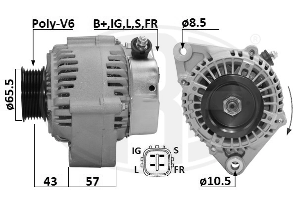 Alternator (209663A)