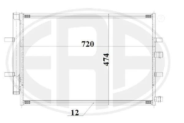 Condenser, air conditioning (667191)