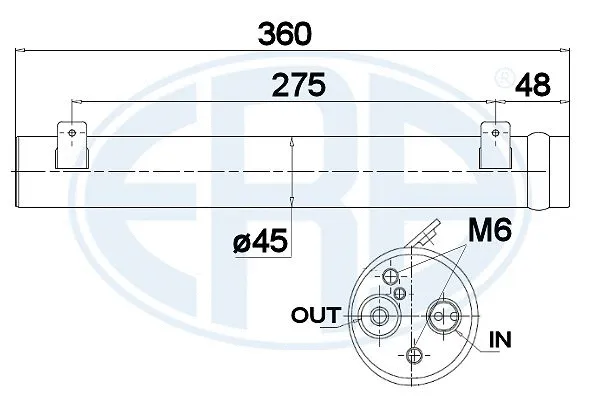 Dryer, air conditioning (668030)