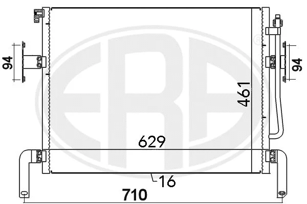 Condenser, air conditioning (667121)