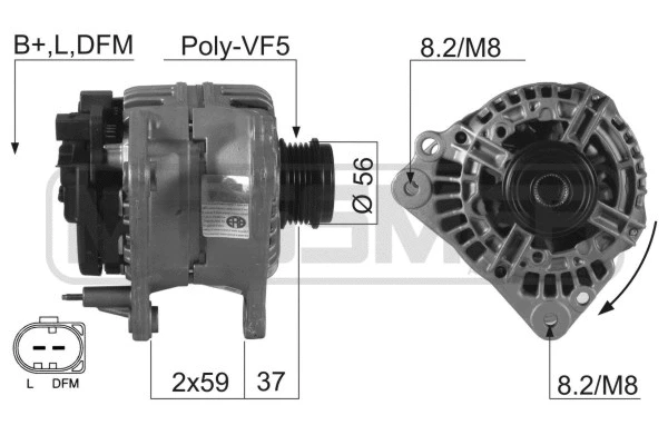 Alternator (210183R)