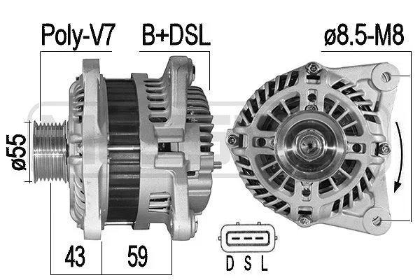 Alternator (209549A)