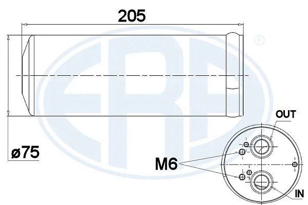 Dryer, air conditioning (668000)