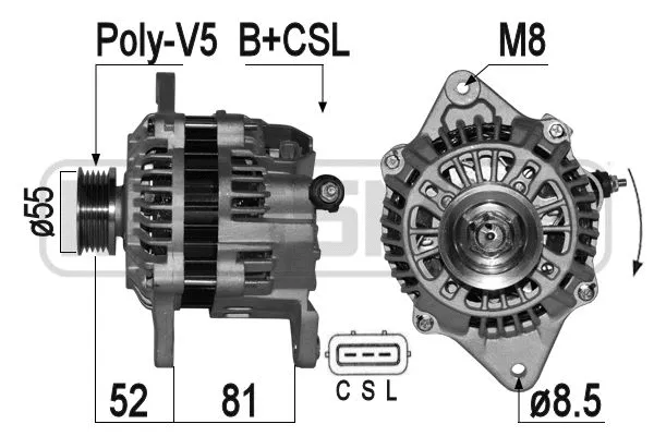 Alternator (209355A)