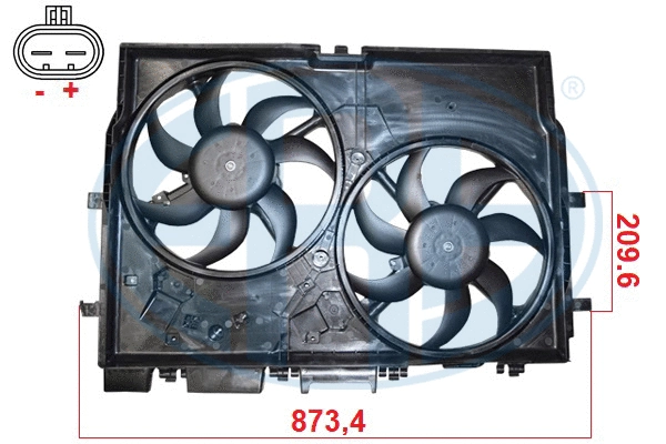Fan, engine cooling (352143)