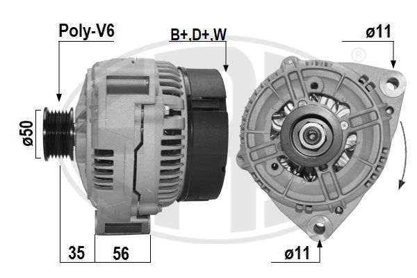 Alternator (209664A)