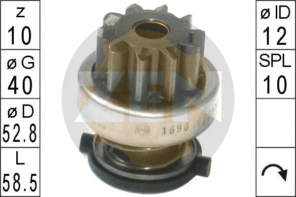 Freewheel Gear, starter (ZN1690)