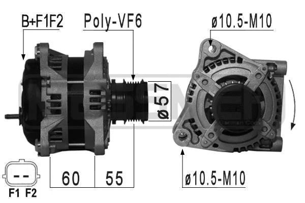 Alternator (210883A)