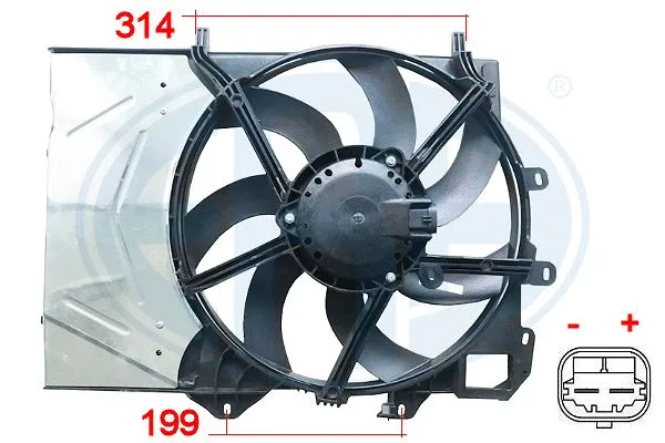Fan, engine cooling (352043)