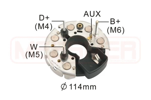 Rectifier, alternator (215322)
