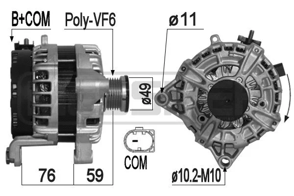 Alternator (209255)