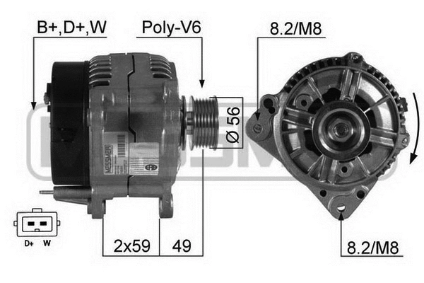 Alternator (210351R)