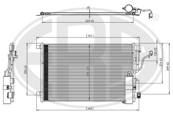 Condenser, air conditioning (667328)