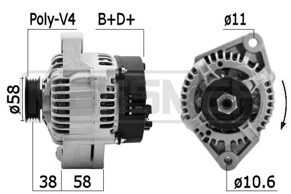 Alternator (209608A)