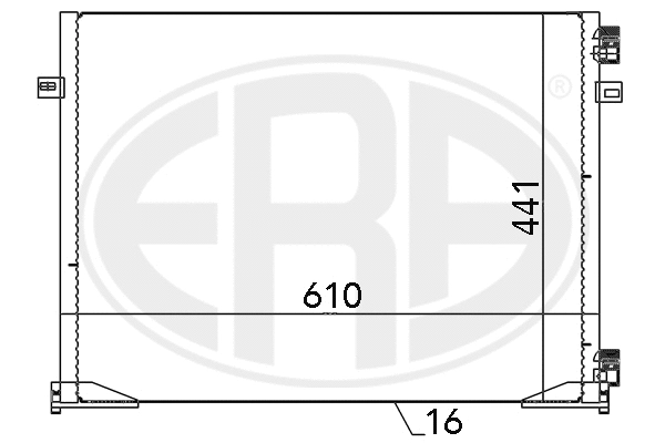 Condenser, air conditioning (667096)