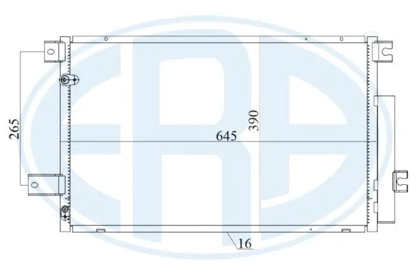 Condenser, air conditioning (667178)