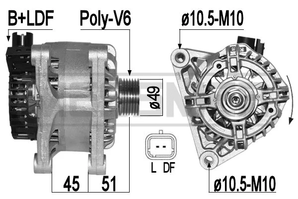 Alternator (209438)